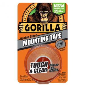 Mounting Tape Tough Clear Gorilla